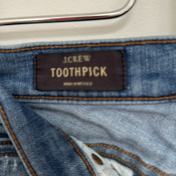 J crew “toothpick” jeans - Picture 2 of 4